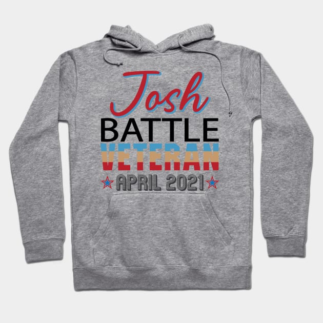 Josh Fight name battle veteran 2021 the best Josh Hoodie by alltheprints